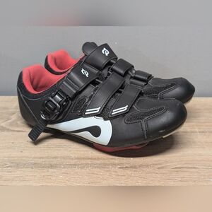 PELOTON Bike Cycling Shoes Women's Size 39 US SIZE 8 PL-SH-B-39 BLACK /WHITE